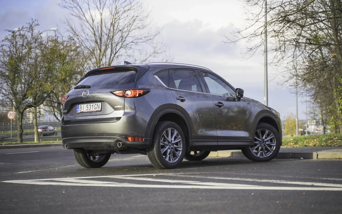 Mazda CX-5 cena 117900 przebieg: 4100, rok produkcji 2021 z Białystok małe 436